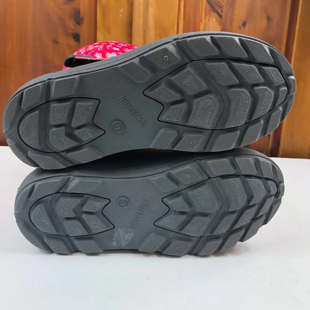 Northside Thinsulate Water Resistant Floral Winter Snow Boots Slip Resistant